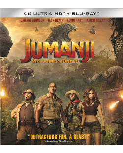 Джуманджи 2: Добре дошли в джунглата (4K UHD Blu-ray)