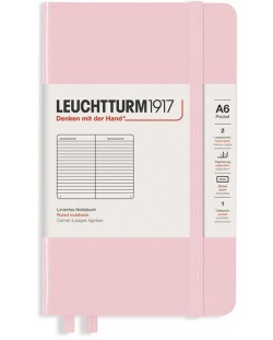 Джобен тефтер Leuchtturm1917 - A6, линиран, Powder