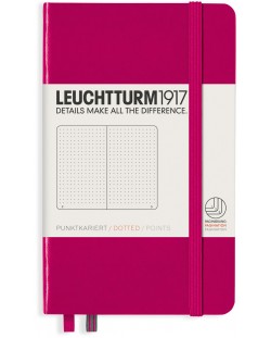 Джобен тефтер Leuchtturm1917 - A6, страници на точки, Berry