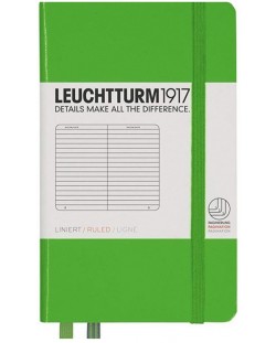 Джобен тефтер Leuchtturm1917 - A6, линиран, Fresh Green