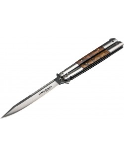 Джобен нож Boker Magnum - Balisong Wood Large