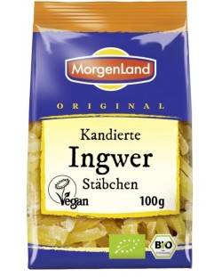 Джинджифил, подсладен, 100 g, Morgenland