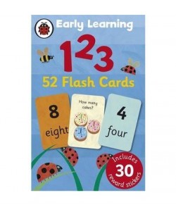 Early Learning 123 - 52 Flash Cards