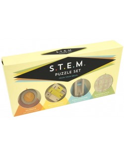 Комплект логически пъзели Professor Puzzle – S.T.E.M, 4 броя