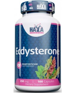 Ecdysterone, 250 mg, 100 капсули, Haya Labs