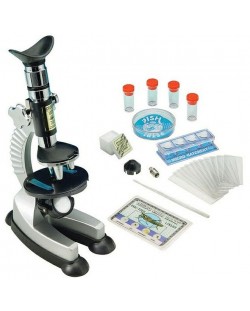 Образователен комплект Edu Toys - Микроскоп, с прожектор