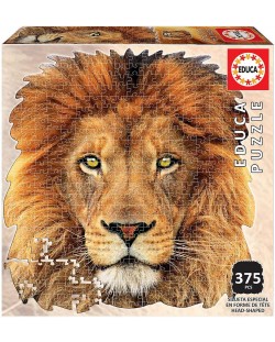 Пъзел Educa от 375 части - Лице на лъв