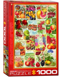 Пъзел Eurographics от 1000 части – Каталог за семена на плодове