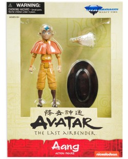 Екшън фигура Diamond Select Animation: Avatar: The Last Airbender - Aang, 17 cm