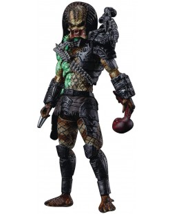 Екшън фигура Hiya Movies: Predator - Battle Damage Jungle Predator, 11 cm