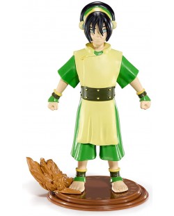 Екшън фигура The Noble Collection Animation: Avatar: The Last Airbender - Toph (Bendyfig), 17 cm