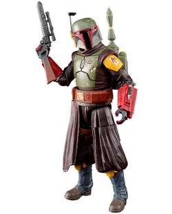 Екшън фигура Hasbro Television: The Book of Boba Fett - Boba Fett (Throne Room) (Black Series Deluxe), 15 cm