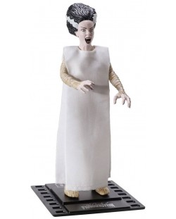Екшън фигура The Noble Collection Horror: Universal Monsters - Bride of Frankenstein (Bendyfigs), 19 cm