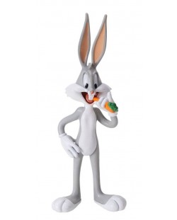 Екшън фигура The Noble Collection Animation: Looney Tunes - Bugs Bunny (Bendyfigs), 14 cm