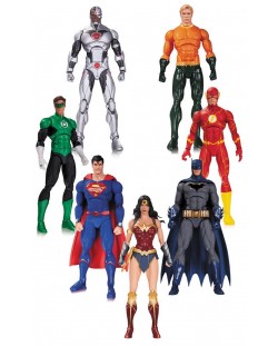 Екшън фигура DC Rebirth Justice League - 7-Pack, 18 cm