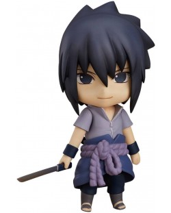 Екшън фигура Good Smile Company Animation: Naruto Shippuden - Sasuke Uchiha (Nendoroid), 10 cm