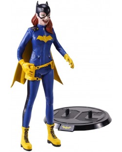 Екшън фигура The Noble Collection DC Comics: Batman - Batgirl (Bendyfigs), 19 cm