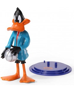 Екшън фигура The Noble Collection Animation: Space Jam 2 - Daffy Duck (Bendyfigs), 19 cm