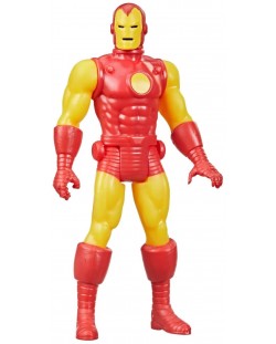 Екшън фигура Hasbro Marvel: Iron Man - Iron Man (Marvel Legends) (Retro Collection), 10 cm