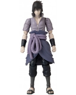 Екшън фигура Bandai Animation: Naruto Shippuden - Sasuke Uchiha (Anime Heroes)