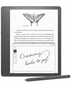 Електронен четец Kindle - Scribe Premium Pen, 10.2'', 32GB, сив