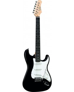 Електрическа китара EKO - S-300, черна/бяла