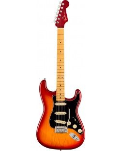 Електрическа китара Fender - American Ultra Luxe Strat, Plasma Red