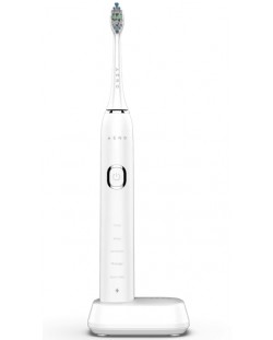 Електрическа четка за зъби AENO - DB5, 2 накрайници, бяла