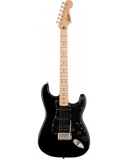 Електрическа китара Fender - Squier Sonic Stratocaster HSS MN, черна