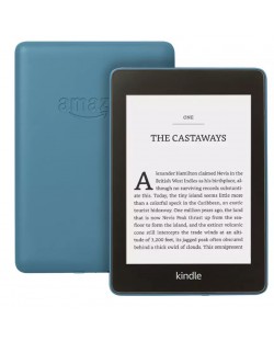 Електронен четец Kindle - Paperwhite 10th Gen, 6'', 32GB, Waterproof, Син