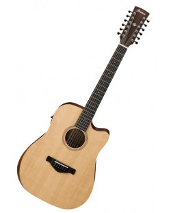 Електро-акустична китара Ibanez - AW152CE Open Pore, Natural