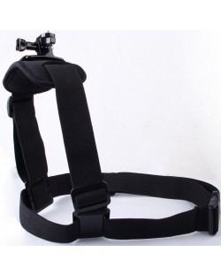 Еластична стойка за рамо Eread - XTGP221, за спортна камера, черна