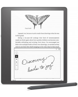 Електронен четец Kindle - Scribe Premium Pen, 10.2'', 64GB, сив