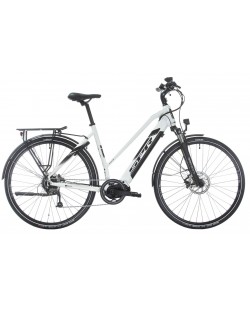 Дамски електрически велосипед SPRINT - Faster Lady, 28", 530 mm, бял/черен