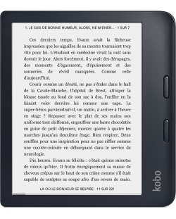 Електронен четец Kobo - Libra 2 Touchscreen, 7'', Черен