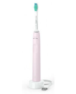 Електрическа четка за зъби Philips Sonicare - HX3651/11, 1 накрайник, розова