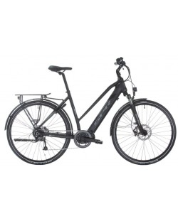Дамски електрически велосипед SPRINT - Faster Lady, 28", 530 mm, черен/сив