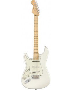 Електрическа китара Fender - Player Strat LH MN, Polar White