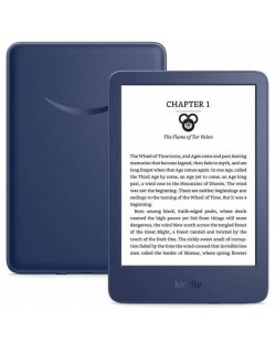 Електронен четец Kindle - 2022, 6'', 16GB, Touch, Denim