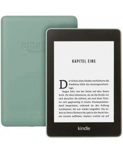 Електронен четец Amazon - Kindle Paperwhite 10th Gen, 6'', 32GB, Waterproof, Зелен