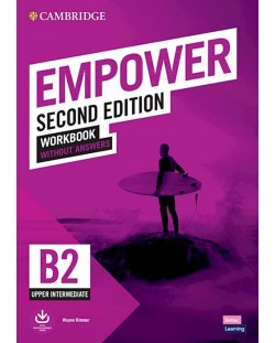 Empower Upper Intermediate Workbook without Answers (2nd Edition) / Английски език - ниво B2: Учебна тетрадка