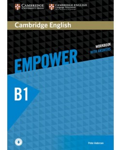 Empower Pre-intermediate Workbook with Answers with Downloadable Audio: Английски език - ниво B1 (учебна тетрадка с отговори)
