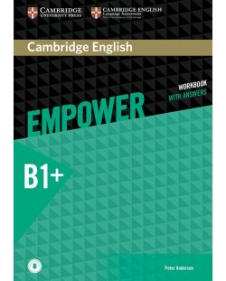 Empower Pre-intermediate Workbook with Answers with Downloadable Audio: Английски език - ниво B1+ (учебна тетрадка с отговори)