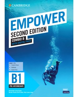 Empower Pre-intermediate Combo B with Digital Pack (2nd Edition) / Английски език - ниво B1: Учебник с терадка и онлайн материали, част 2