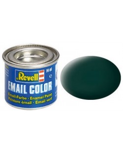 Eмайлна боя Revell - Зеленикаво-черен, мат (R32140)