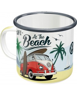 Емайлирано канче Nostalgic Art VW - Beach