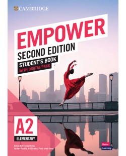 Empower Elementary Student's Book with Digital Pack (2nd Edition) / Английски език - ниво A2: Учебник с онлайн материали