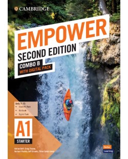 Empower Starter Combo B with Digital Pack (2nd Edition) / Английски език - ниво A1: Учебник с терадка и онлайн материали, част 2