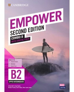 Empower Upper Intermediate Combo B with Digital Pack (2nd Edition) / Английски език - ниво B2: Учебник с терадка и онлайн материали, част 2