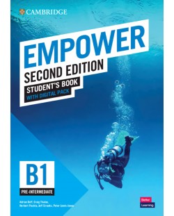 Empower Pre-intermediate Student's Book with Digital Pack (2nd Edition) / Английски език - ниво B1: Учебник с онлайн материали